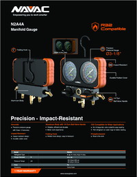 Thumbnail of document Data Sheet - N2A4A - Manifold Gauge